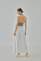 Kamie Denim Halter Top